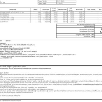 Atasun Optik Ürünü Tamir Edemeyiz Çöpe Atın Diyor.