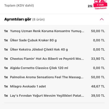Yemek Sepeti Hediye Saçmalığı