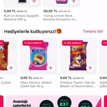 Yemek Sepeti Hediye Saçmalığı