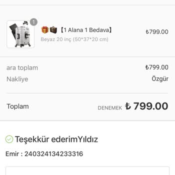 Ktlega (Niwryp.com) Hayal Kırıklığına Uğratan Alışveriş Deneyimi