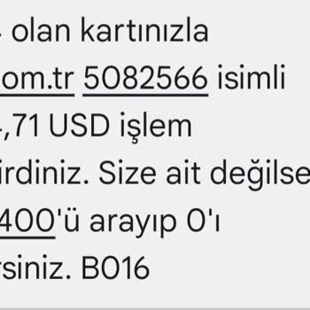 Cvmarker.com Kartından İzinsiz Para Çekti