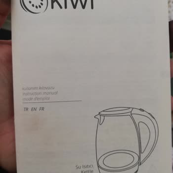 Kiwi Home Kk-3328 Camı Kırıldı Firma Yenisini Göndermiyor