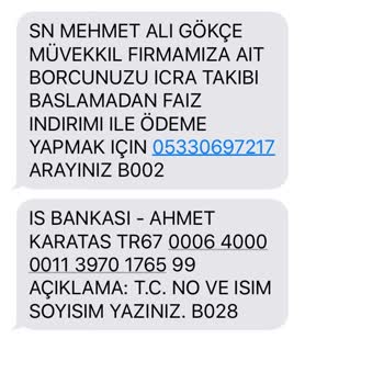 Devlet Kurumları ve STK'lar Adıyla Dolandırıcılık Yanıltıcı Mesajla Karşı Karşıya Kaldım!