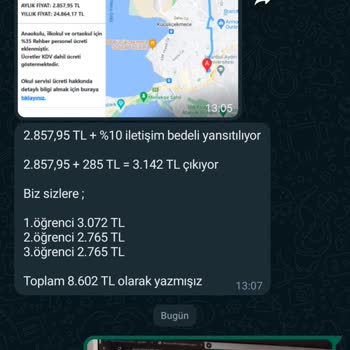 Biltek Okulları Halkalı Biltek Okullarından Ve Servis Firmasından Şikayetçiyim