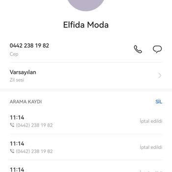 Elfida Modadan Şikayetçiyim