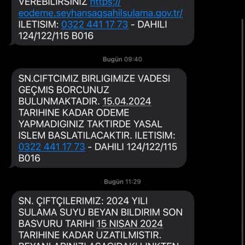Seyhan Belediyesi Adında SMS