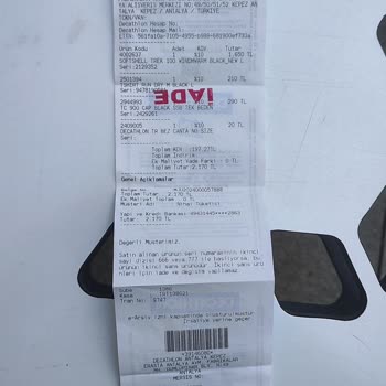 Decathlon İade Konusunda Yardımcı Olmadı