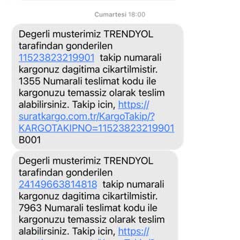 Sürat Kargo Evden Hiç Ayrılmama Rağmen İki Kere Dağıtıma Çıktı Diyor. Kurye Gelmedi