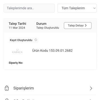 Karaca Züccaciye Karaca Merkez Ürün İade Ve Değişimi Sorunu