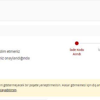 Trendyol Siparişin Teslim Edilememesi