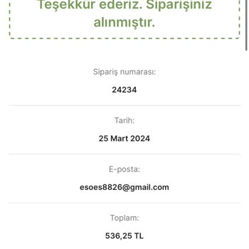 Sonconcept.com'dan Beklenen Ürün Hayal Kırıklığı