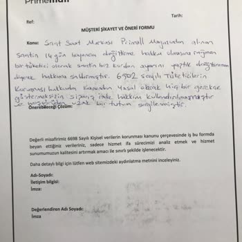 Saat Saat Tüketici Hakkımı Yok Saydı