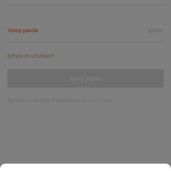 Vsco Giriş Yapamıyorum Şifre Değiştiremiyorum