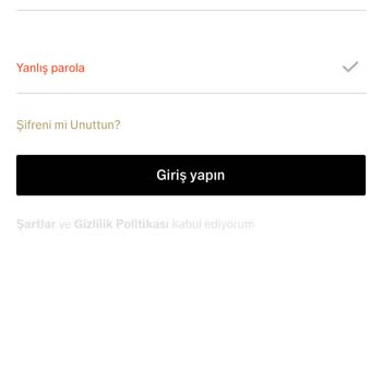 Vsco Giriş Yapamıyorum Şifre Değiştiremiyorum
