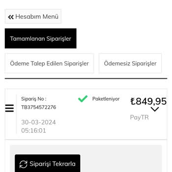 Tonny Black Ürünü Kargoya Vermiyorlar