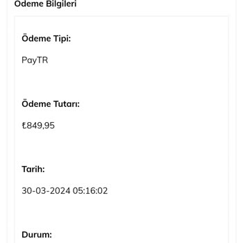 Tonny Black Ürünü Kargoya Vermiyorlar