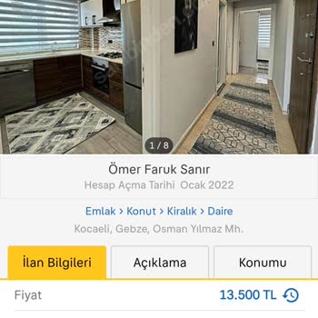 Sahibinden Kiralık Daire Vaadiyle Karşılaştığım Tatsız Tecrübe