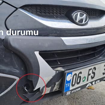 Hyundai Ata Plaza Servisinin Yanlış Tampon Takması
