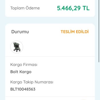 Bolt Kargo Ve Ebebek Paramı İade Etmiyorlar