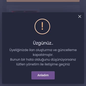 İtemSatış Hesabım Kısıtlandığı Gibi Kendi Yüklediğim Parama Da El Koyuldu