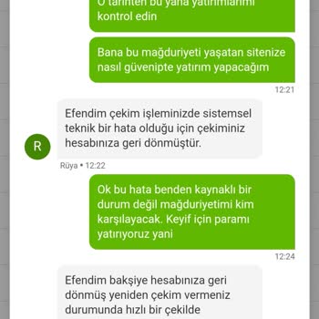 Bahigo Çekim Sorunu Hesaba Geri Aktardılar
