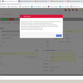 Uyumsoft Kafasına Göre Fatura Kesmesi Bıktırdı...