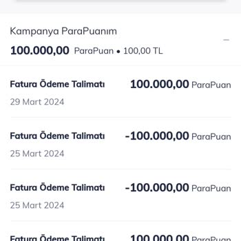 QNB Finansbank ParaPuan Kısıt Kullanım Ve Geri Alınım