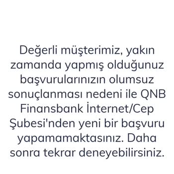 QNB Finansbank 0 Faizli Kredi Vermiyor.