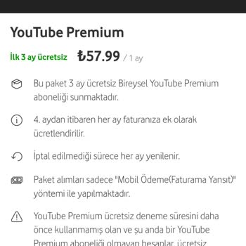 Vodafone Red Üyelik Vaadi Ve İletişim Sorunu