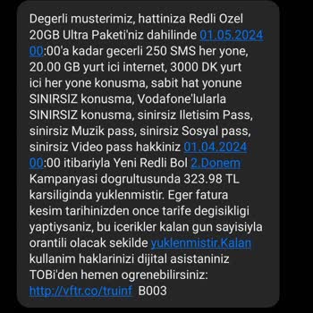 Vodafone Ve Fiyat Politikası Artık Bıktırdı!