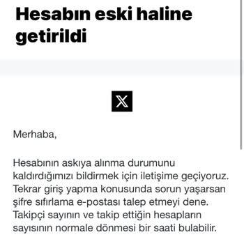 Twitter Hesabım Askıya Alındı