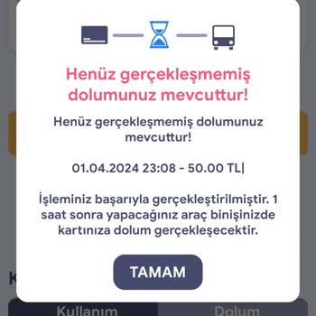 Kent Kart Kartıma Yüklediğim Para Gelmedi İade İstiyorum