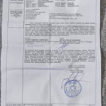 Kia Çelik Motor Kasko Ve Sigorta İademi Yapmama