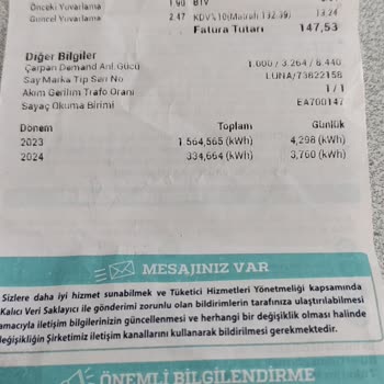 CK Enerji Akdeniz Elektrik Fatura Yuvarlamasının Derdine Düştüm