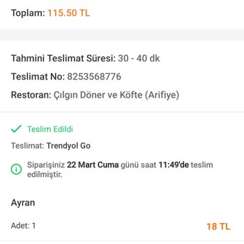 Sütaş Ayran İçinden Çıkan Kötü Kokulu Garip Bir Cisim.