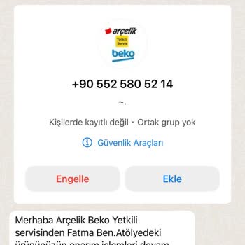 Arçelik Paslı Çay Makinesine Sahip Çıkmıyor