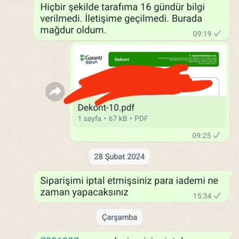Taksitavm.com Para İadesi Yapılmıyor 35 Gün Oldu.