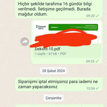 Taksitavm.com Para İadesi Yapılmıyor 35 Gün Oldu.