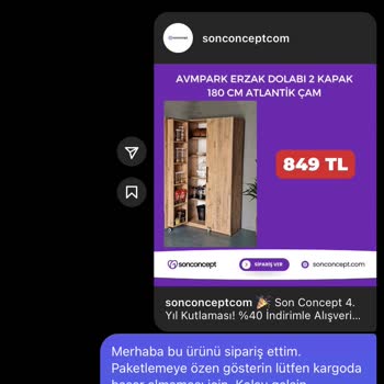 Sonconcept Sonconsept.com Sitesinden Alışveriş Yapmaz Olaydım