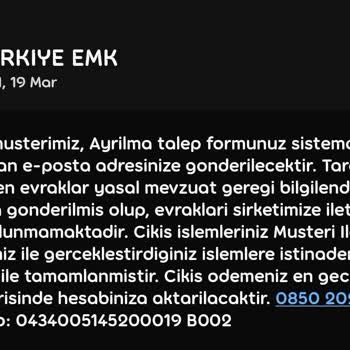 Türkiye Hayat Emeklilik Çıkış İşlemleri Ve Ödeme Sorunu