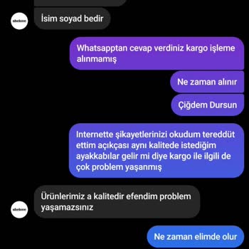 She Love Ayakkabı Hizmet Kusuru Ve İade Sorunu