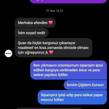She Love Ayakkabı Hizmet Kusuru Ve İade Sorunu