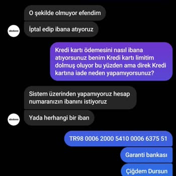She Love Ayakkabı Hizmet Kusuru Ve İade Sorunu