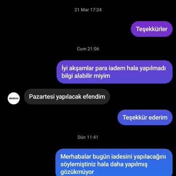 She Love Ayakkabı Hizmet Kusuru Ve İade Sorunu