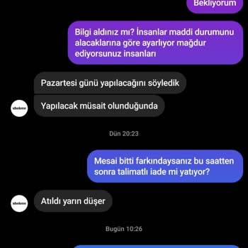 She Love Ayakkabı Hizmet Kusuru Ve İade Sorunu