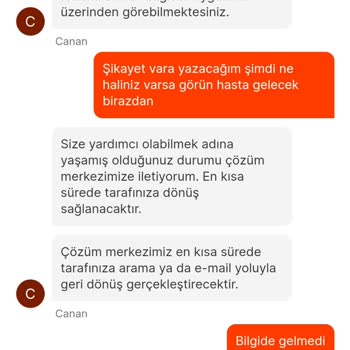 Migros Yemek Bilgim Dışında Cevap Vermeden İptal Etti