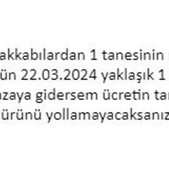 Boyner'den Alınan Ayakkabının Teslim Edilmemesi Ve İade Sorunu
