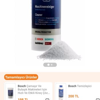 Siemens Tambur Temizlik Tozu