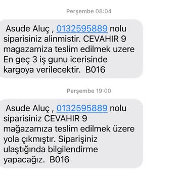 Watsons Mağazadan Teslim Siparişimi Alamıyorum