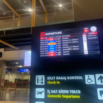 AJet (Anadolu Jet) Bitmeyen Rötar 7 Saat Rötar Yaptı